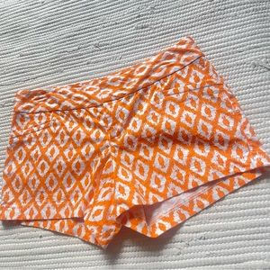 Lilly Pulitzer Orange Ikat Size 4